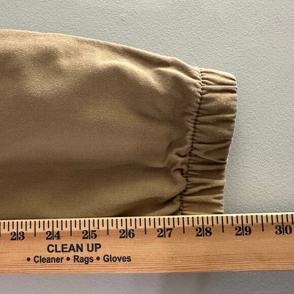 Banana Republic Men's Workwear Joggers S Khaki Cotton Blend Travel Pants‎ Casual - Picture 9 of 9